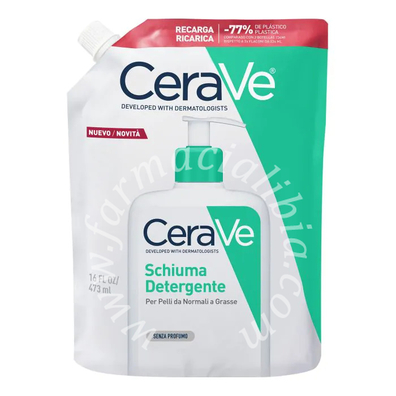 Cerave refill schiuma detergente 473 ml