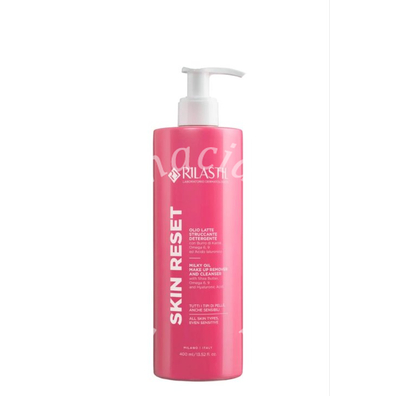 Rilastil skin reset olio latte struccante detergente 400 ml
