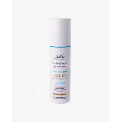Defence sun age uv specialist 50+ fotoprotezione correttiva idratante 50 ml