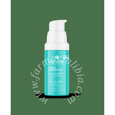 Rilastil aqua sensitive crema gel matt 30 ml