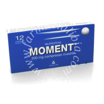 Moment 200 mg compresse rivestite  ibuprofene 12 compresse