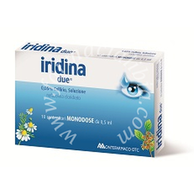 Iridina due 0,05% collirio, soluzione 10 contenitori monodose da 0,5 ml