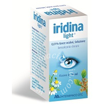 Iridina light 0,1mg/ml collirio, soluzione  benzalconio cloruro 0,1  1 flacone 10 ml