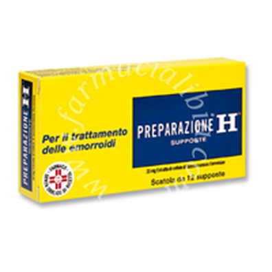 Preparazione h 23 mg supposte  estratto di cellule di saccharomyces cerevisiae 12 supposte