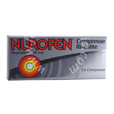 Nurofen 200 mg compresse rivestite  nurofen 400 mg compresse rivestite  ibuprofene 24 compresse