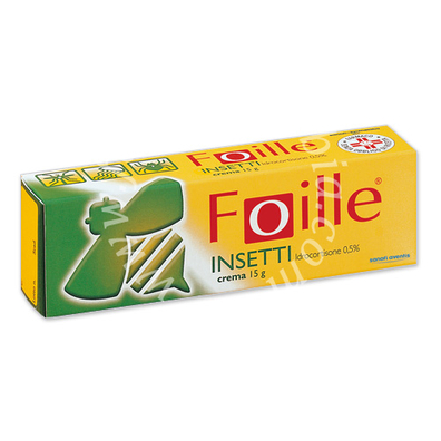 Foille insetti 0,5 g/100 g crema  idrocortisone 0,5%  tubo 15 g