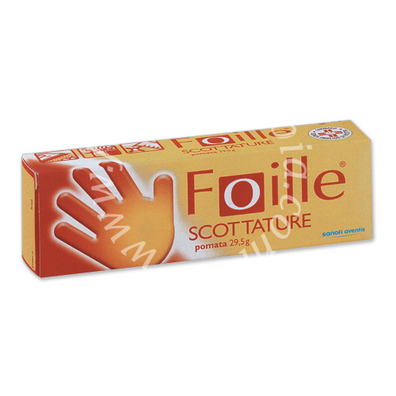 Foille scottature crema  alcol benzilico, benzocaina, cloroxilenolo tubo da 29,5 g