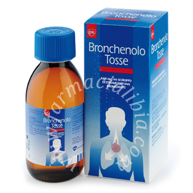 Bronchenolo tosse 1,54 mg/ml sciroppo  destrometorfano bromidrato flacone 150 ml