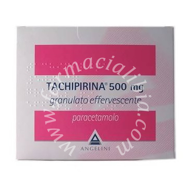 Tachipirina 500 mg granulato effervescente  paracetamolo 20 bustine