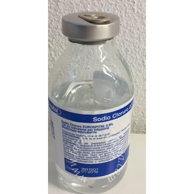 Sodio cloruro eurospital 0,9% soluzione per infusione  flacone 100 ml