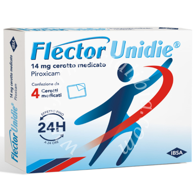 Flector unidie 14 mg cerotto medicato 4 cerotti
