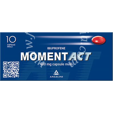 Momentact 400 mg capsule molli  ibuprofene 10 capsule