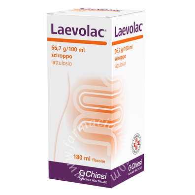 Laevolac 66,7 g/100 ml sciroppo   lattulosio flacone 180 ml