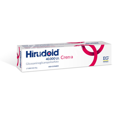Hirudoid 40.000 u.i. crema  glicosaminoglicanopolisolfato ui crema tubo 50 g