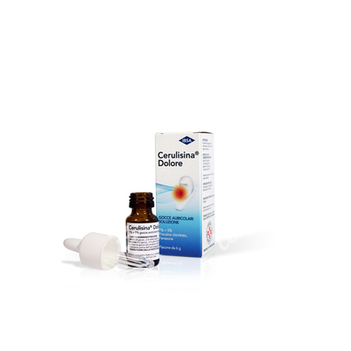 Cerulisina dolore 1% + 5% gocce auricolari, soluzione  procaina cloridrato e fenazone 1% + 5%  gocce auricolari, soluzione 1 flacone contagocce 10 ml