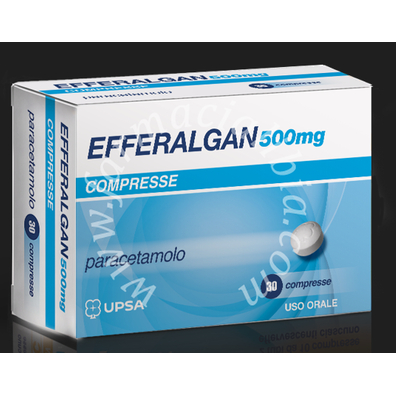Efferalgan 500 mg compresse  paracetamolo 30 compresse in blister al/pvc