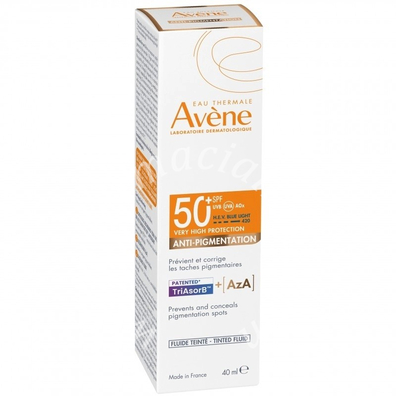 Eau thermale avene solare fluido col antimacchie spf 50+ 40 ml