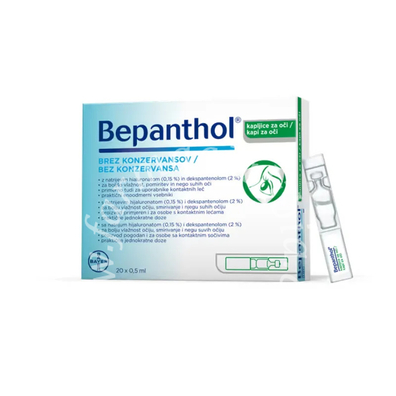 Bepanthenol collirio 20 monodose 0,5 ml