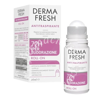 Dermafresh 72h ipersudorazione roll on 50 ml