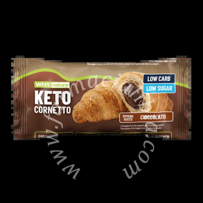 Whynature keto cornetto cioccolato 50 g
