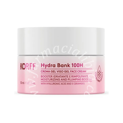 Korff hydra bank 100h crema gel viso 50 ml