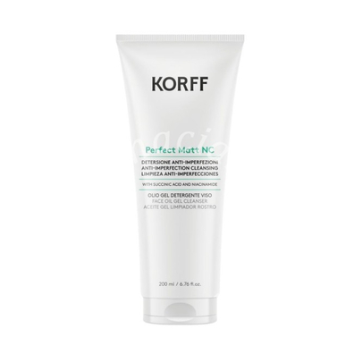 Korff perfect matt olio gel detergente 200 ml