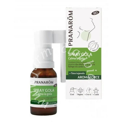 Pranarom aromaforce gola new spray 15 ml
