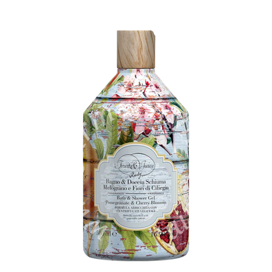 Maioliche bagnodoccia melograno fiori di ciliegio 500 ml