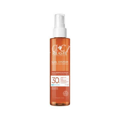 Rilastil olio dermatologico spf30 200 ml