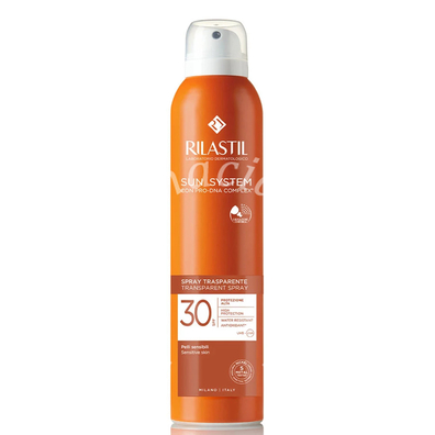 Rilastil sun system transparent spray spf30 200 ml