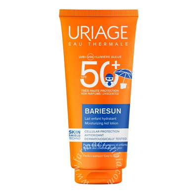 Uriage eau thermale bariesun spf50+ lait enfant hydratant senza profumo 100 ml