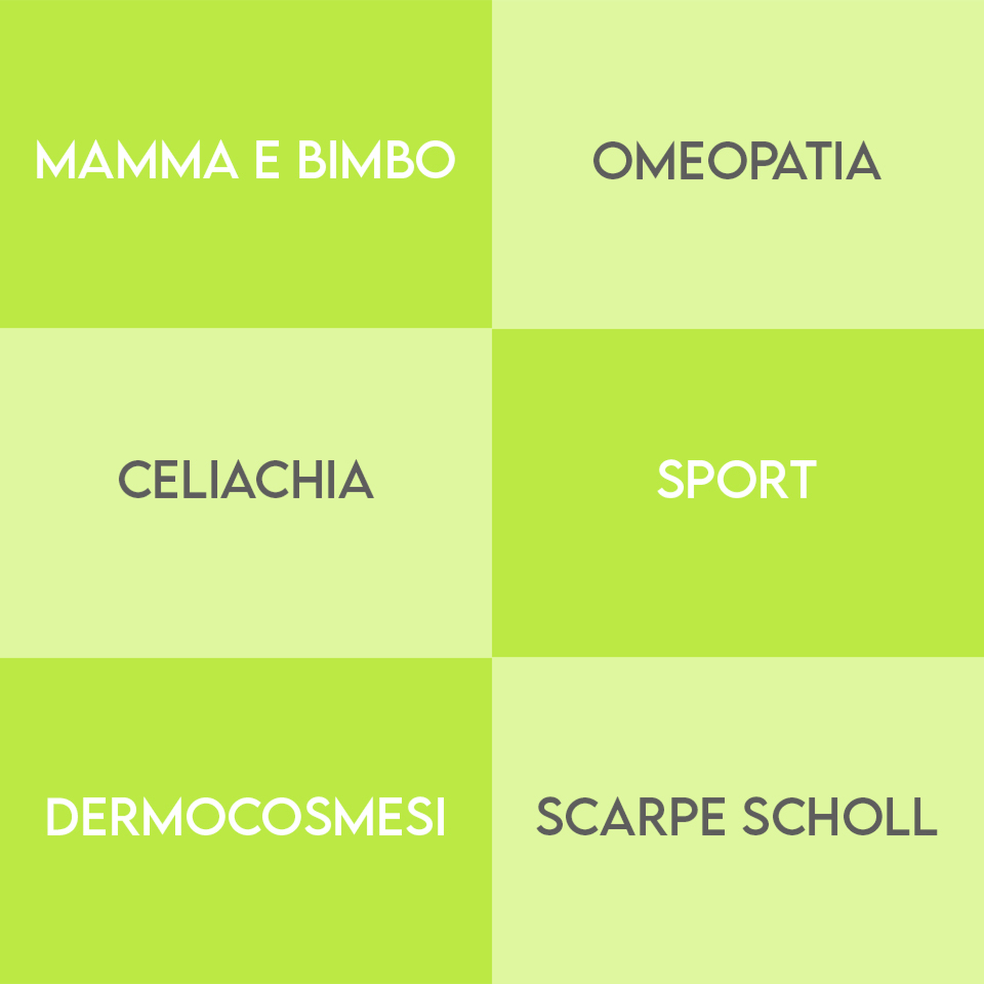 I NOSTRI REPARTI - Farmacia Libia