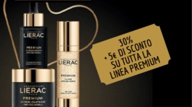 Promo Lierac Premium -40% + €5 di Extra sconto